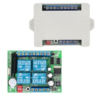 ZK4PC-DC四路学习型433M午夜看片福利遥控 开关控制器
