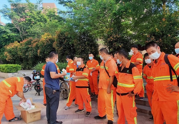 炎炎夏日，情系一线——夏季高温“送清凉”活动